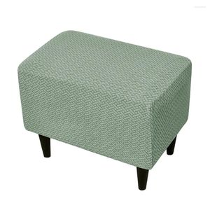 Крышка стула для стоп -стула Elastic Etrast Etrenge Jacquard Mrecable Furniture Protector Slipcover Скамья для мытья