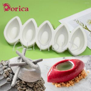 Bakning formar 3D ihålig skalform silikon mögel fondant choklad diy molekylär gastronomi tårta dekorera verktyg kök bakverk baksida