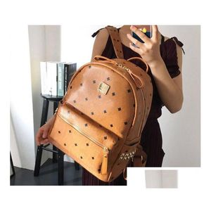 Abendtaschen Großhandel Rucksack Rucksack Mode Männer Frauen Reisen Rucksäcke Handtaschen Stilvolle Buchbag Shoder Designer Totes Back Pack Dhniw