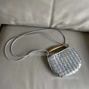 Borse per piccole spalle per piccole sponnetto sacche da designer sardina messenger versione corretta in metallo mini borsetta design in hide b1j4