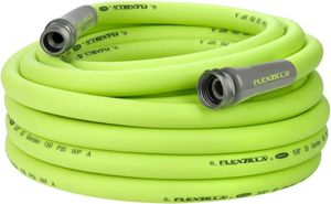 Flexzilla Garden Hose 5/8in。x50 ft頑丈な軽量飲料水安全Zillagreen -HFZG550YW -E 240430