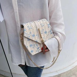 Bolsas de ombro, estilo hexagon palha bando de bordado bolsa de bordas femininas vasta de verão toca de praia bohemia bolsa 2024 moda