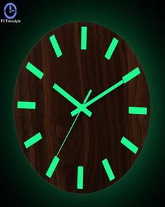 Цифровые номера настенные часы 3D светящиеся тихий простые кварцевые часы