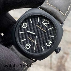 Racing Wrist Watch Panerai RADIOMIR Series 45mm Diameter Manual Mechanical Leisure Business Chronograph Watch PAM00643 Ceramic 45mm