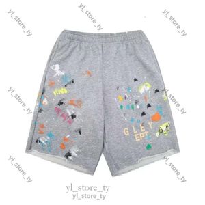 Nya Mens GalleryDept Shorts Fashion Designer Pants Sweat GalleryDept Shorts Speckled Men's Women's Loose Casual Short 50 Style Storlek 8196