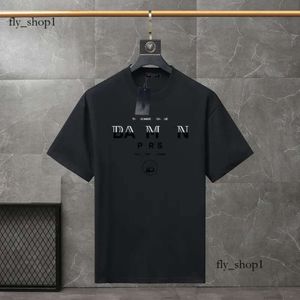 Mens Designer Band T Shirts balimm tshirt man Fashion Black White Short Sleeve Luxury Letter Pattern T-shirt 591
