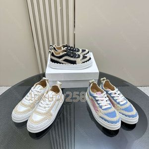 Designer Luxury Casual Shoes chl Woven Mark Line Lace up Canvas Casual Comfortable Breathable Sports Trendy Shoes