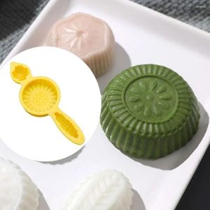 Baking Moulds Plastic Maamoul Mould Household Chocolate Mold Yellow Rice Ball