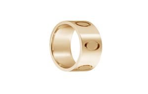 Pierścień projektantów Wedding Love Pierścienie dla kobiet mężczyzn Mężczyzny śrubokrętowe