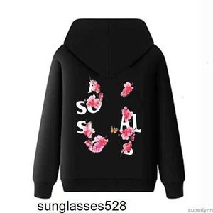 Anti socials hoody usa trendiga klubbar skjorta blommor cross cirkel mönster mode streetwear antisocials svärtröja high street jumper hooded a0v9wk69