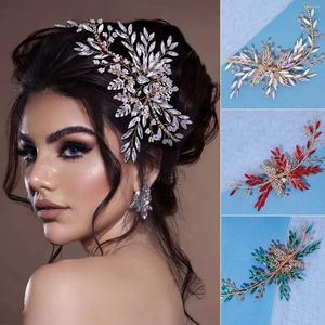 Headpieces Sparkling Bride Headwear Wedding Hair Accessories Bridesmaid Headdress Accessory Girl Prom Evening Dresses Tiara Gift