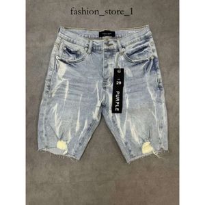 Fioletowe dżinsy krótkie designerskie dżinsy dżinsy dżinsowe dżinsy dżinsy hip hopowe szorty swobodne spodenki kolan dżinsowe odzież 29-40 wielkość dżinsów fioletowe krótkie 183 183
