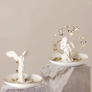 Kerzenhalter Hochzeitsdekorationen Keramik europäischer Weißwäsche Holder Weihnachten Dekoracje domu Vintage Dekorative JD50ZT