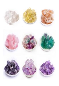Decorazione per campioni minerali di ghiaia di cristallo naturale in pietra ruvida gemma grezza di cristallo irregolare casa reiki guarigione4260584