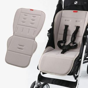 Cuscino Accessori per passeggini traspiranti Materasso universale in un sedile per fodere per bambini quattro stagioni morbide