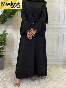 Etniska kläder blygsamma abaya ramadan musulman de mode maxi robe kalkon kaftan islamiska kläder muslim för kvinnor hijab klänning caftan vestidos t2405102jpz