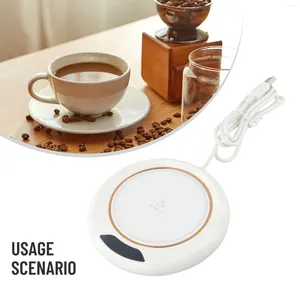 Tapetes de mesa constante temperatura desligada automática e elegível copo de xícara elétrica mais quente conteúdo pcs caneca de café