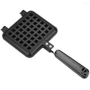 Pişirme Kalıpları Ev Pastanesi Yapışmaz Waffle Maker Isıtma Kalıp Kalıp Tepsisi Plaka Kitchenware Aracı