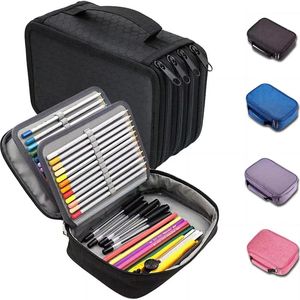 72 Otwory Ołówek 4 warstwy Kawaii Pencil Boxes Girl