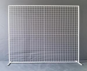 Party Decoration Square Wedding smidesjärn Grid Arch Screen Frame Artificial Flower Shelf Stage Backdrop Stand6862677