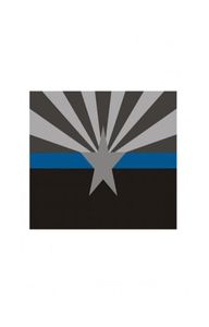 Arizona Thin Blue Line Flag 3x5 FT Police Banner 90x150cm Festival Party Gift 100D Polyester Indoor Outdoor Printed Flags and Bann4130083