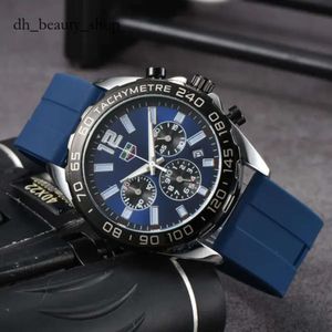 Tag watch AAA Men Chronograph Six Needles Calendar Full Function Brand F1 Watch Stainless Steel Strap Automatic Designer Movement Quartz Watches top quality 262