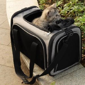 Transportadores de gatos Pets Bolsa portadora Gatos Cats Puppy Viagem ao ar livre Bola de transporte