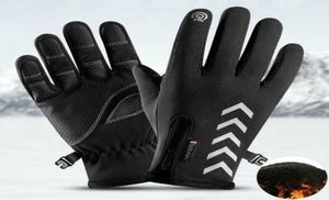Outdoor Sport Driving Gloves Winter Mens Warm And Windproof Waterproof Gloves NonSlip Touch Screen Ski Riding5281280