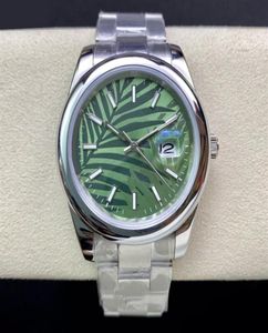 montre de luxe watches Unisex Green leaf dial 40mm quartz 36mm stainless steel women men watch waterproof Wristwatches Luminous lo8902488