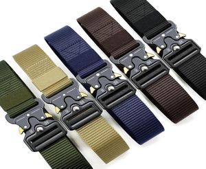 Cintos Men039s Belt Tactical Metal Multifuncional Fivelelle High Quality Waist Nylon5395204
