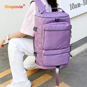 Rucksack Frauen reisen Wasserschutz mit großer Kapazität Schulter USB -Ladeanschluss Casual Daypack für Taschen