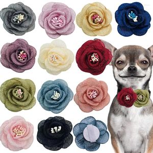 Arcos de colarinho de gato de pet gato de vestuário de cachorro acessórios deslizantes para produtos de moda de cães pequenos Chihuahua accesorios fornecedor em massa