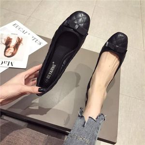 Casual Shoes Women Flats Ballet Office Work Oversize Boat Cloth Sweet Loafers Women's Pregnant