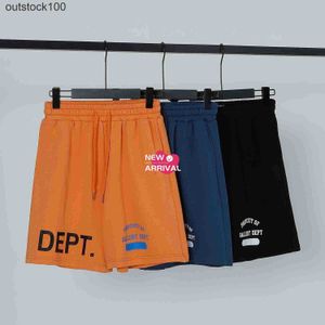 Gallerry Deept High end designer shorts for Summer high street fashion drawstring mens and womens casual shorts and Capris With 1:1 original labels