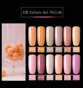 Modelones Pink Color Series UV Gel Polish Polish Nail Art Soak Off LED Hybrid Varnish semi -permanente UV esmalte UJ8Z7503475