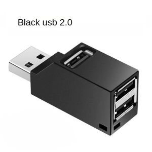 Nowy rozkładka USB Extender bezprzewodowy laptop wielokrotnie obrotowy dla trzech inteligentnych samochodów U dysk