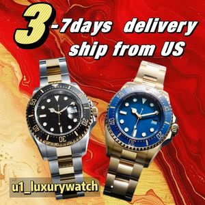 Ze obserwacji zegarków męskich zegarek luksusowe zegarki mechaniczne automatyczne zegarek Wszystkie wodoodporne szklanie ze stali nierdzewnej