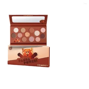 Party bevorzugt xl zwölf Farben Lidschattenschattenplatte echte Waren Make -up Palette Erde matt schimmert dünn und glitzernd