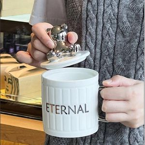 Canecas canecas de café cerâmica caneca de cerveja de chá de chá de chá de utilidade idéias de presentes personalizadas taza de ceramica kitching barra