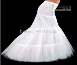 2019 In Stock 2 Hoop Fishplate Mermaid Wedding Bridal Petticoat Crinoline Slip For women Wedding Dresses3966828