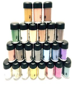 Neue Marken -Make -up 75G Pigment Lidschatten Single Lose Lidschatten mit englischer Name 24 Farben 24pcslot1118638