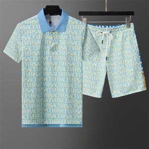 T-shirt de grife masculino Moda Shorts de carga de moda 2 Peças de verão Melsuit casual Molho de assassinato casual Menção Sportswear M-3xl #144