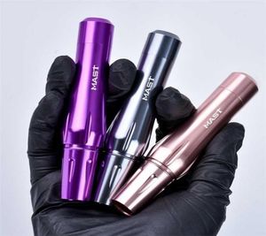 Mast Top Permanent PMU Makeup Eyebrow Lips Multiple Color Drive Rotary Tattoo Machine Gun Set Accessories for Tattoo 2201253070712