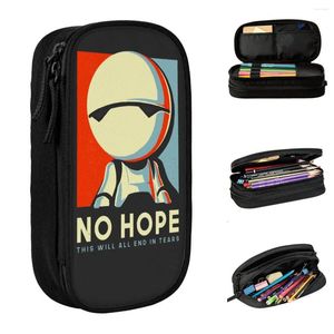 Marvin Hitchhiker's Guide to the Galaxy Pencil Case Cute No Hope Pen Box Basches Student Storage School Regalo Pencilcase