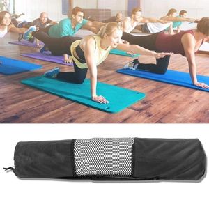 Depolama Çantaları Uygun Yoga Mat Çantası Naylon Mesh Sporlar -Bar Ayarlanabilir Kayış Egzersiz Taşıyıcı Çok Yönlü