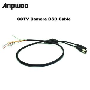 Novo cabo OSD 1/2PCS para câmera Sony effio-e ou outra câmera suporta função OSD AHD Analog Camera Cableanalog Candel