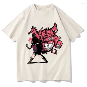 Magliette da uomo t-shirt stampata estiva di moda estate di cotone cotone o-collo uomo uomo manica corta harajuku abiti da streetwear harajuku