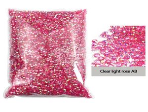 Decorações de arte da unha inteiras 4mm de 4 mm de lelly rosa de 4 mm cristais de chapas a granel Non Fix STRASS PARA TOMBLERNAIL NAI5225722