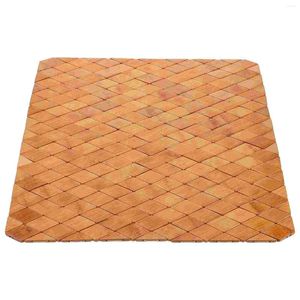 Travesseiro Bamboo Mat Driver sede Cadeira de assento Pad para para carros automotivos Mulheres verão