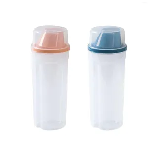 Liquid Soap Dispenser Multi Purpose Dry Food Storage Container Canister Large Capacity Sealed For Candy Sugar Rice Cereal Cookies